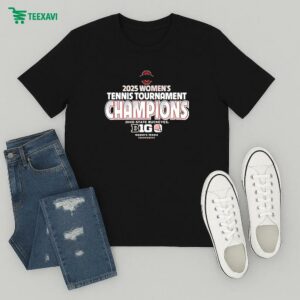 Ohio State Buckeyes W Tennis 2025 Big Ten Women’s Tennis Tournament Champions T-Shirt