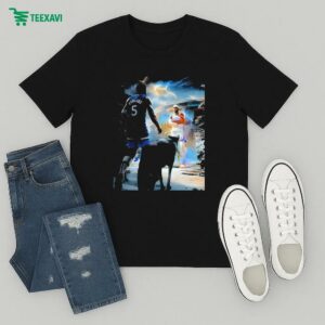 Oklahoma City Thunder Versus Minnesota Timberwolves Western Conference Finals Nba 2025 The Storm Meets The Wolves T-Shirt