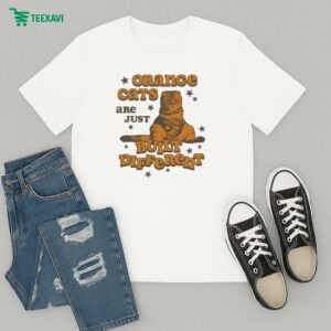 Orange Cats Are Just Built Different T-Shirt