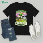 Oregon Ducks Stomp Iowa Hawkeyes Big Ten Conference Regular Season Champions 2025 Mascot T-Shirt