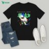 Clairo Live In Genovia Charm European Tour 2024 Rabbit Lola Brian Robert Jones T-Shirt