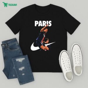 Paris Nike X Psg Celebrate Their 13th Ligue 1 Title With A 3-1 Home Win Over Auxerre T-Shirt