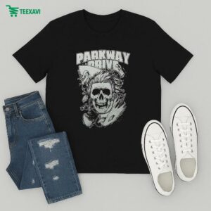 Parkway Drive Surfer Skull T-Shirt
