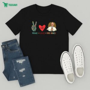 Peace Love Pope Francis Catholic Faith T-Shirt