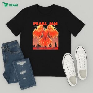 Pearl Jam Atlanta Georgia Usa On May 1st Dark Matter World Tour 2025 Dead Pioneers Event Phoenix T-Shirt
