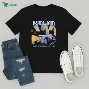 Pearl Jam Raleigh North Carolina Dark Matter World Tour Event On May 11 2025 Venue Lenovo Center T-Shirt