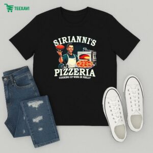 Philadelphia Eagles Sirianni’s Pizzera Cooking Up Wins In Philly T-Shirt