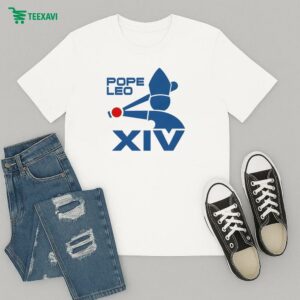 Pope Leo Xiv Baseball Logo T-Shirt