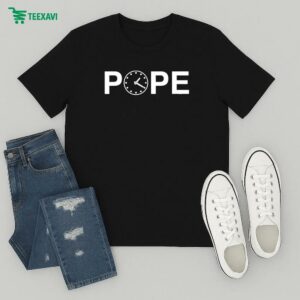 Pope Leo Xiv Clock T-Shirt