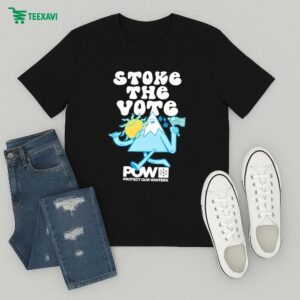 Pow Hannah Eddy Stoke The Vote Protect Our Winters Pow T-Shirt