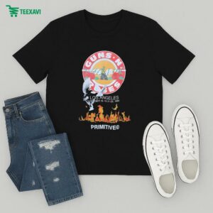 Primitive X Guns N’ Roses Los Angeles 1989 Next Door T-Shirt
