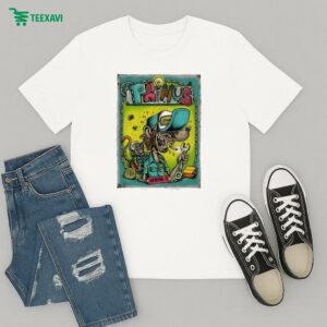 Primus April 29 2025 At San Antonio Tx Matt Leunig Scraped Knee Tonight’s Show T-Shirt