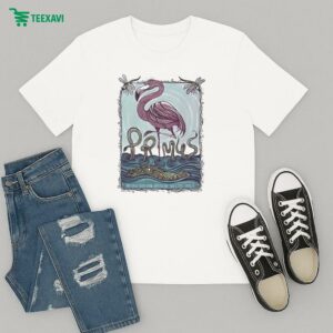 Primus Sessanta V2.0 Tampa Fl May 8 2025 Midflorida Credit Union Amphitheatre Flamingo T-Shirt