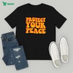 Protect Your Peace Crossed Heart T-Shirt