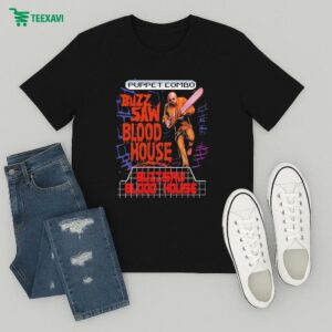 Puppet Combo Buzz-saw Blood House T-Shirt