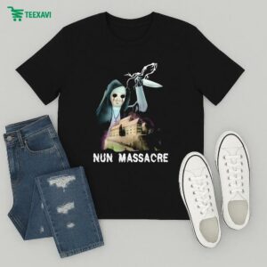 Puppet Combo Nun Massacre Nun Above T-Shirt