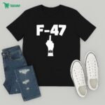 Randi Rhodes F-47 Middle Finger T-Shirt