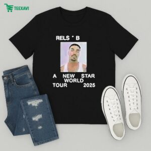 Rels B A New Star Cities World Tour 2025 T-Shirt