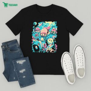 Ride The Wave Pixeleyebat T-Shirt