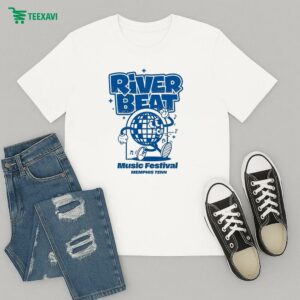 Riverbeat Music Festival Memphis Tenn Disco Buddy T-Shirt