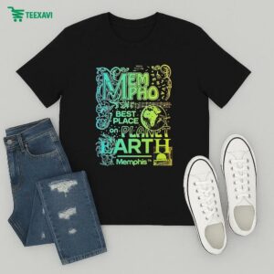Riverbeat Music Festival Mempho Best Place On Planet Earth Memphis T-Shirt