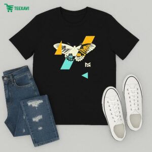 Riverbeat Music Festival Mempho Geo Butterfly T-Shirt