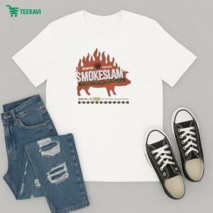 Riverbeat Music Festival The World’s Ultimate Bbq Showdown Smokeslam 2024 Mempho T-Shirt