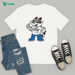 Rocket City Trash Pandas Dust Mascot Thumb T-Shirt