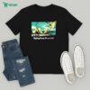 Sunnys Book Truck Reading Is Resistance Hands T-Shirt