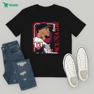 Ronald Acuña Jr Collage Frame Atlanta Braves T-Shirt