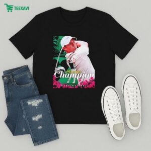 Rory Mcilroy Claims 2025 Masters Title Secures Career Grand Slam T-Shirt