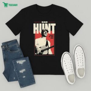 Sam Hunt Locked Up 2024 Tour Dates Guitar T-Shirt