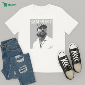 Sam Hunt Summer On The Outskirts 2023 Tour Photo T-Shirt