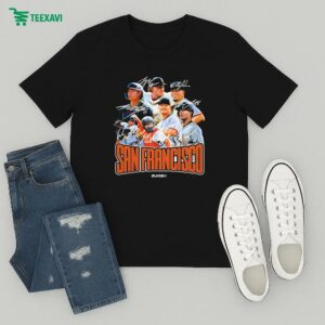 San Francisco Giants MLB Players Series Signatures 2025 T-Shirt