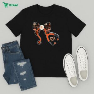 San Francisco Giants Nurse Rn Stethoscope Bow T-Shirt