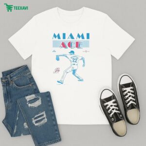 Sandy Alcántara Miami Ace Miami Marlins T-Shirt