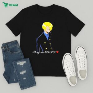Sanji Bonjour Fine Shyt One Piece T-Shirt