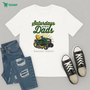 Saturdays Are For The Dads Riding Mower Barstool Sports T-Shirt