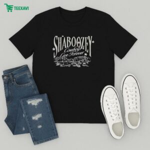 Shaboozey Cowboys Live Forever Mountains T-Shirt