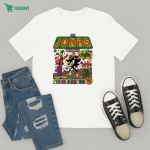 Shadow The Hedgehog Chuckie Finster The Jones Brothers Live Chili’s Poughkeepsie Brian Robert Jones T-Shirt