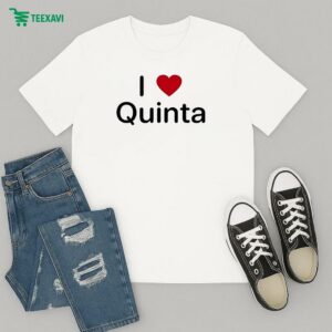Sheryl Lee Ralph Wearing I Love Quintab T-Shirt