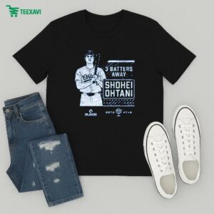 Shohei Ohtani 3 Batters Away Tracker T-Shirt