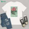 Stick To Your Guns Keep Planting Flowers Black And White T-Shirt