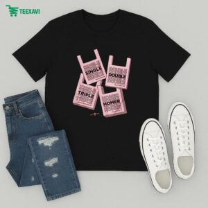 Single Double Triple Homer Four Bags T-Shirt