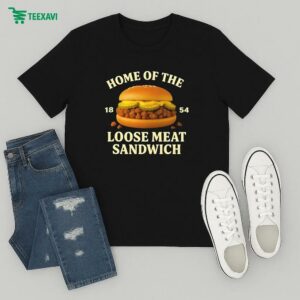 Sioux City Jowa Home Of The Loose Meat Sandwich 1854 T-Shirt
