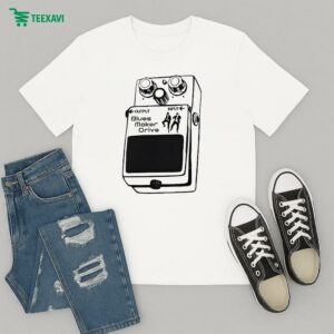 Skins Sleeves And More For Bluesman And Rockers From Amazon To Nashville. Guitar Effects Pedal Stomp Box Blues Maker Drive T-Shirt