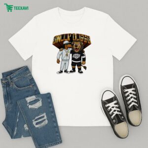 Snoop Dogg Collab 2pac And Los Angeles Kings Items At Store Hours Mascot T-Shirt