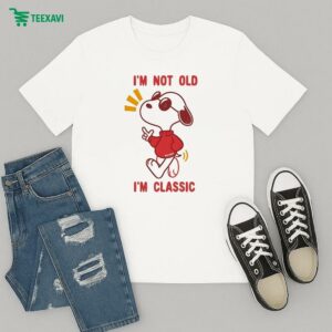 Snoopy I’m Not Old I’m Classic Wituka T-Shirt
