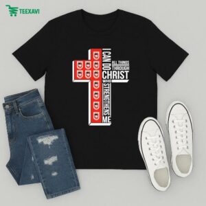 St George Illawarra Dragons I Can Do All Thing In Christ Who Strengthens Me T-Shirt