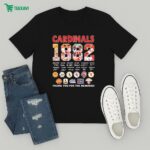 St Louis Cardinals 1882 Thank You For The Memories Signatures T-Shirt